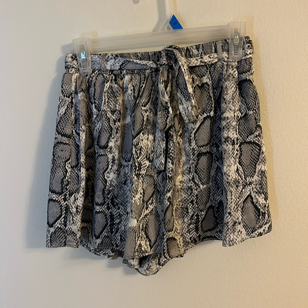 Women’s Snakeprint Shorts